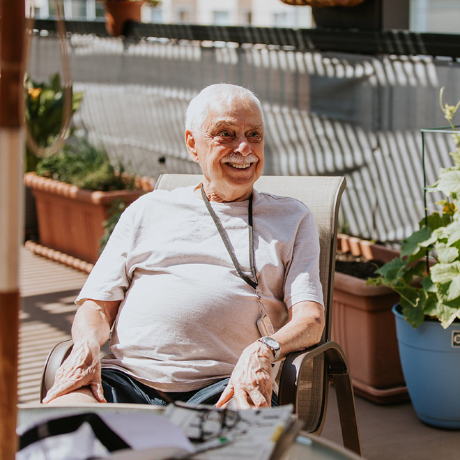 VRS Senior Retirement Communities Charles Manor Penticton our story about card2 happy resident